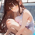 水着だから平気ダヨ 2枚目