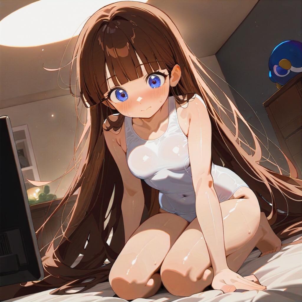 水着だから平気ダヨ