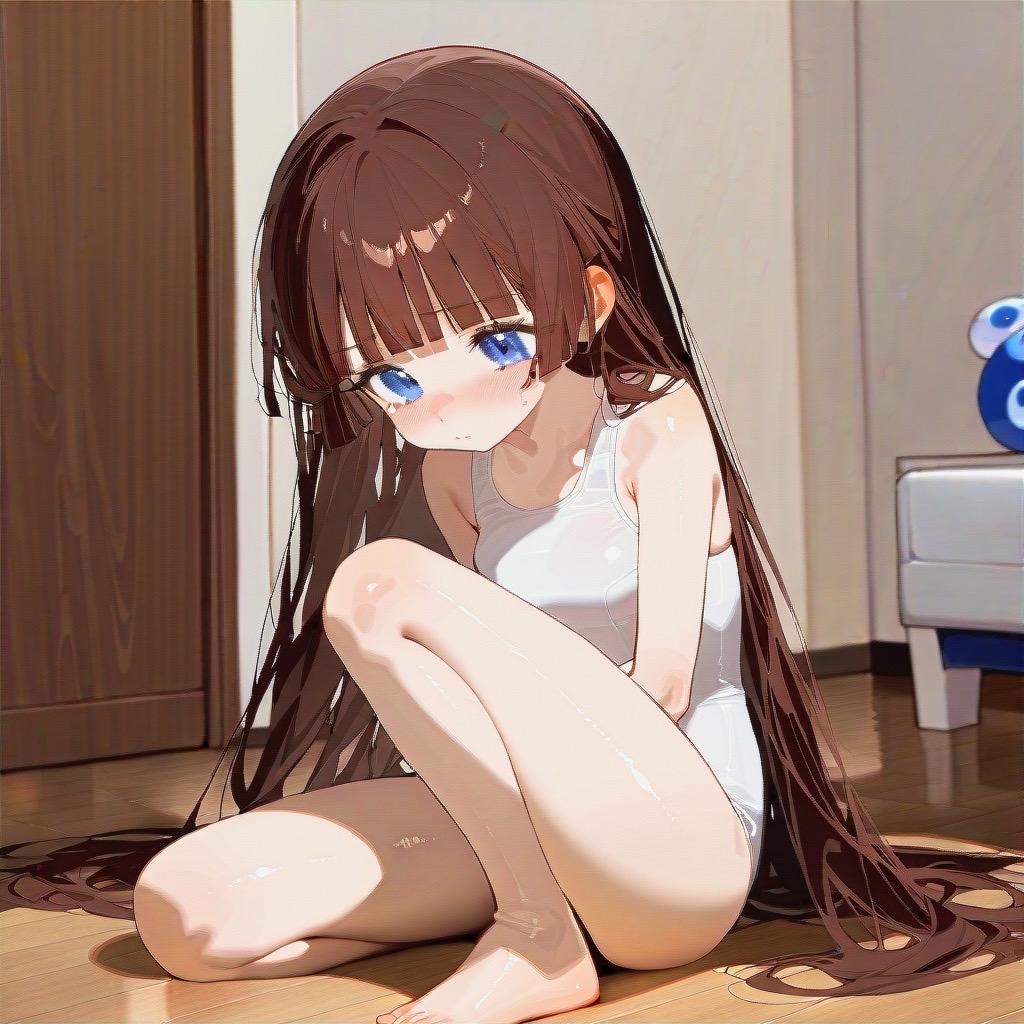 水着だから平気ダヨ