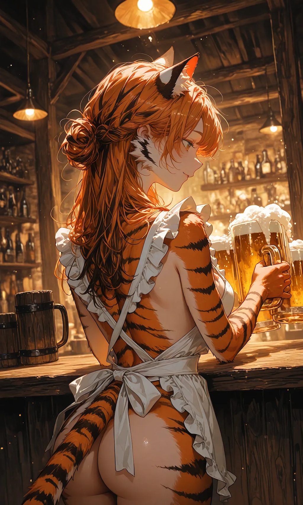 トラ猫娘
