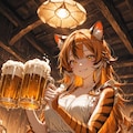 トラ猫娘 4枚目