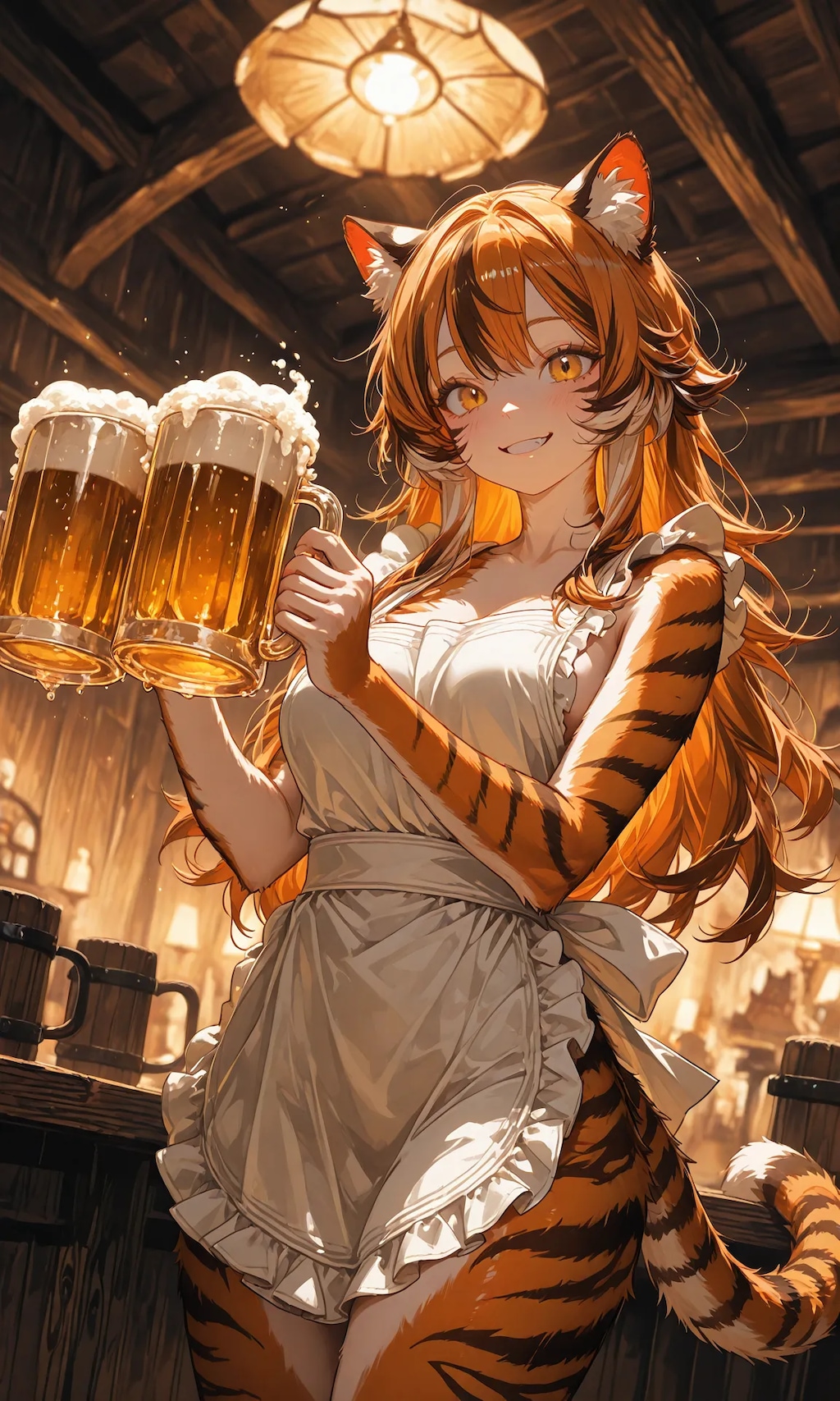 トラ猫娘