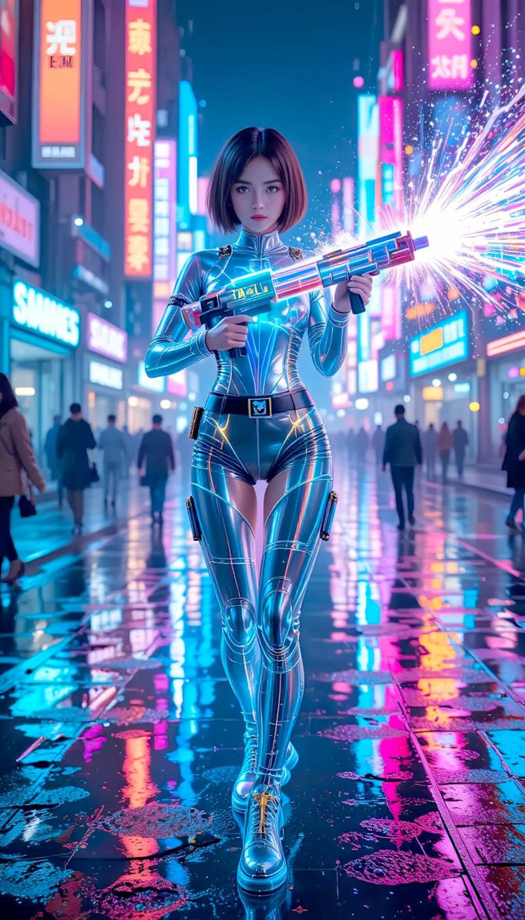 [張り紙見たよ]リアル戦士ゆりなちゃん