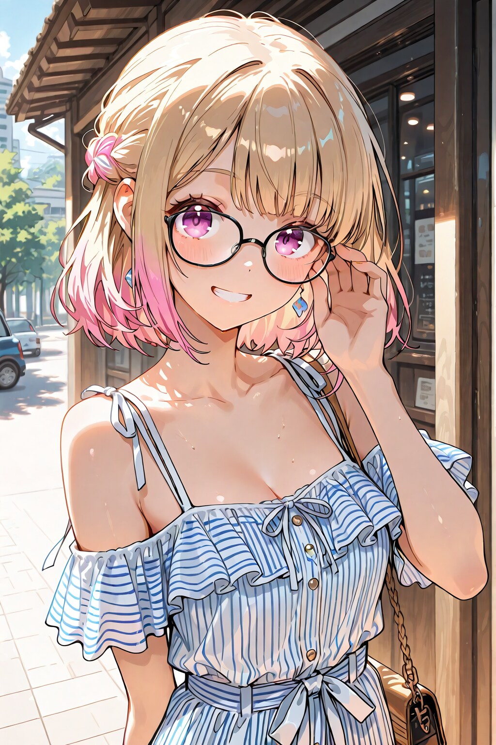 メガネ美少女 | の人気AIイラスト・グラビア