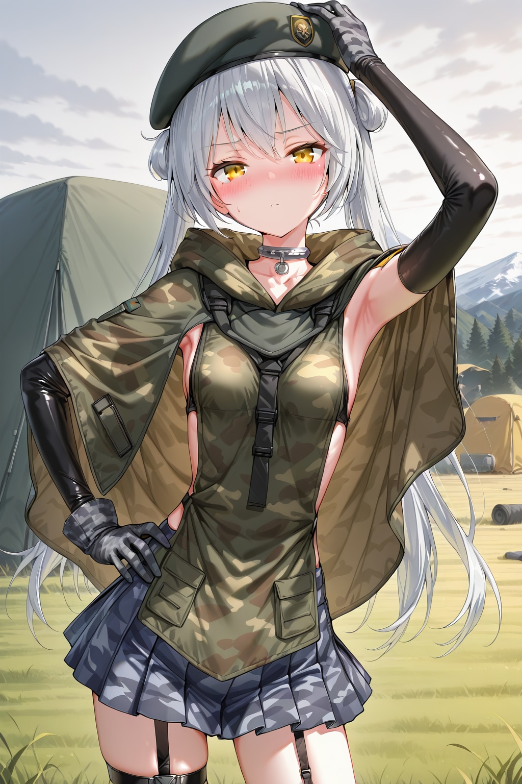 野戦タイプな魔法少女 | の人気AIイラスト・グラビア