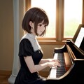 ピアノを弾く女の子 9枚目