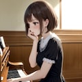 ピアノを弾く女の子 8枚目