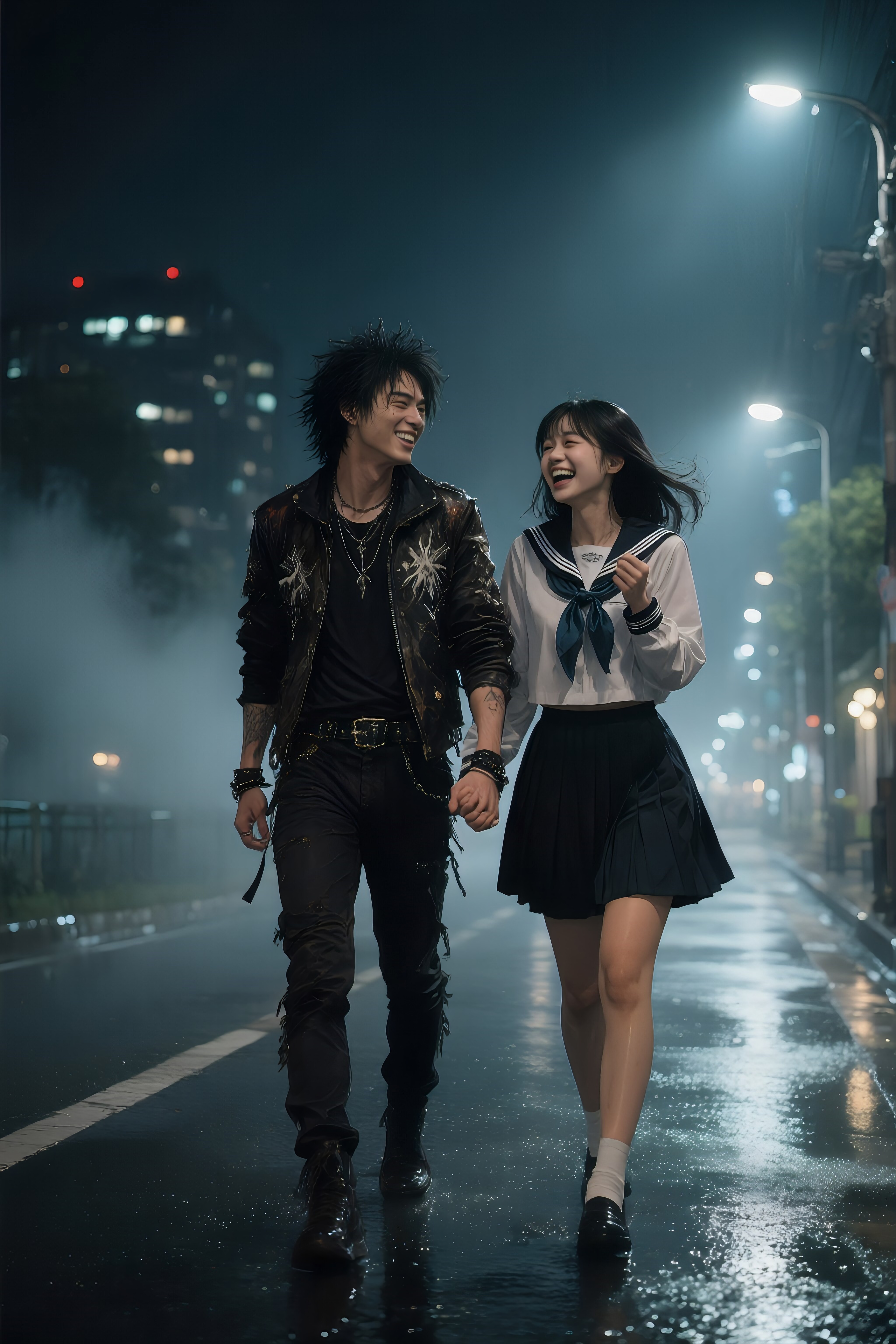 君と僕の帰り道 | の人気AIイラスト・グラビア