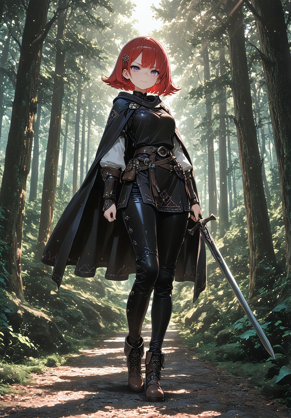 紅き戦士、二つの世界