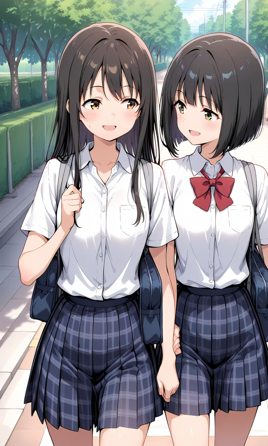 一緒に登校