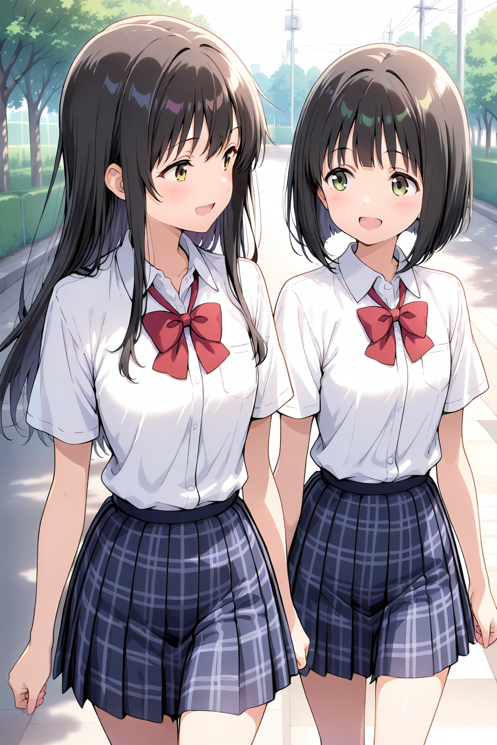 一緒に登校