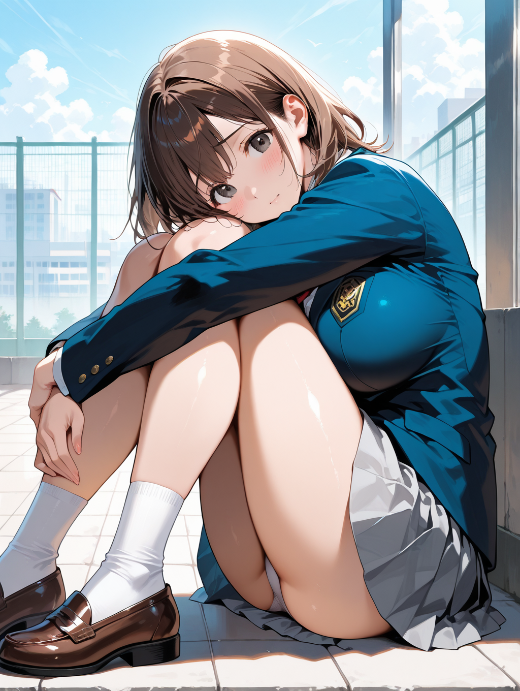 待ちぼうけ女子高生