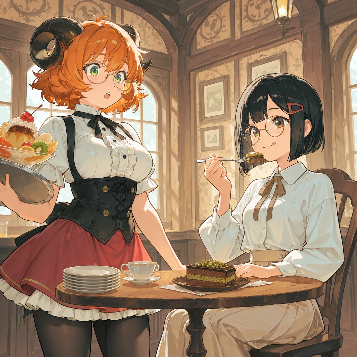 すっごい食べる女の子がいたッス