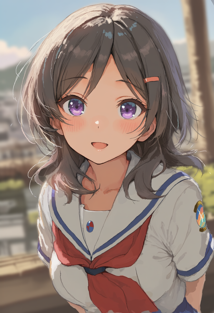 微笑みモカちゃん | の人気AIイラスト・グラビア