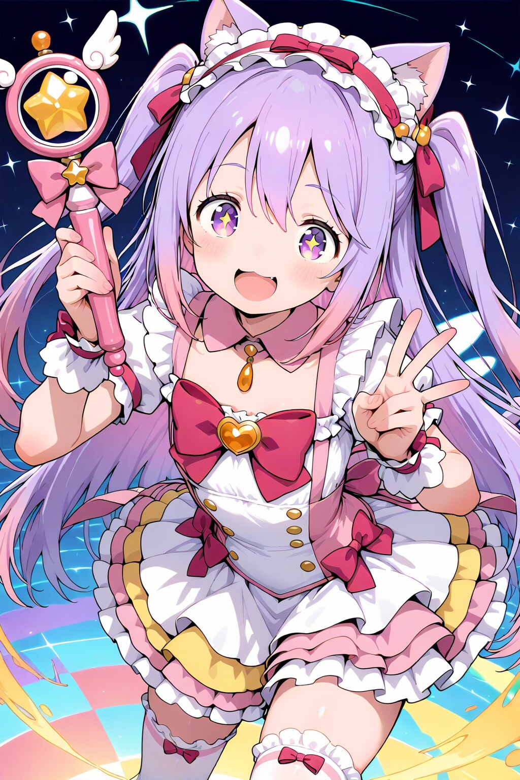 ケモミミ美少女魔法少女