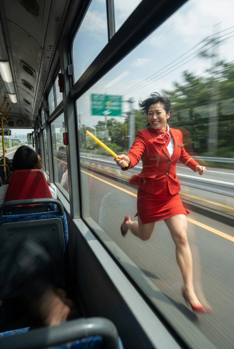 右手に見えるのが私
