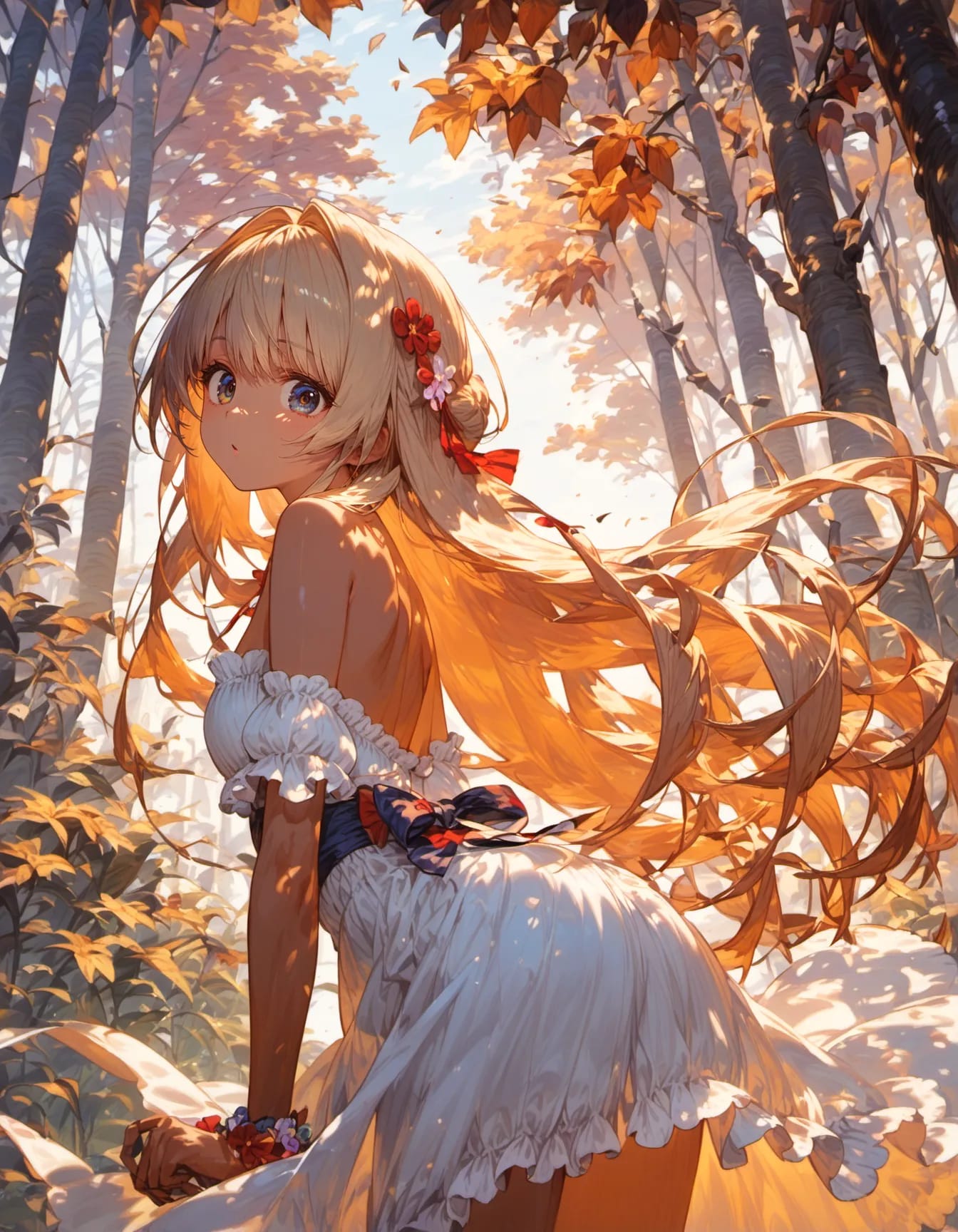 Autumn Braided Into Gold | の人気AIイラスト・グラビア