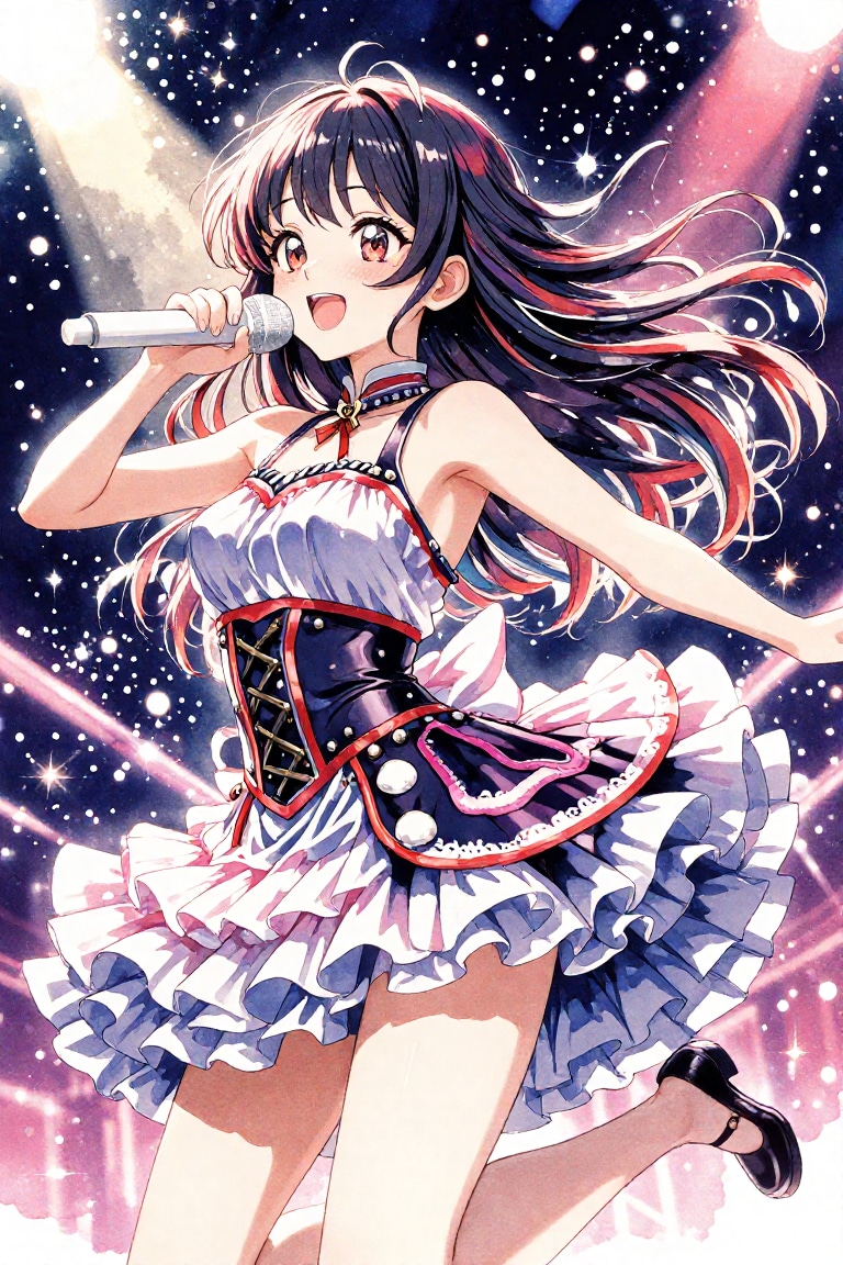 アイドル | の人気AIイラスト・グラビア