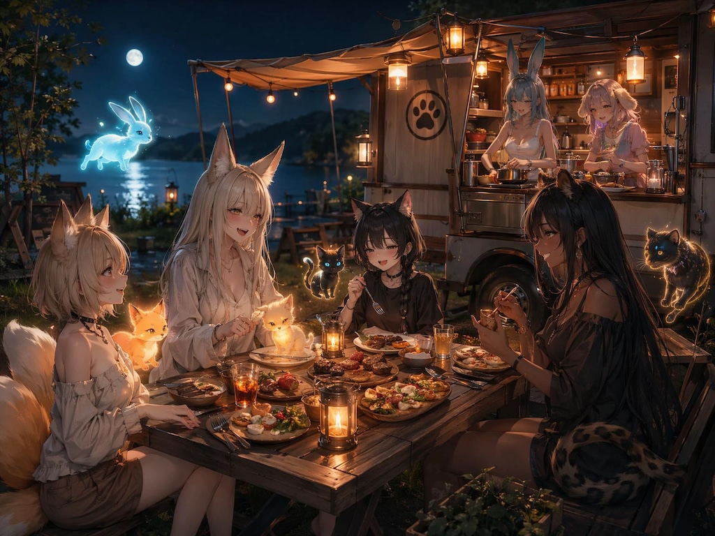 夜のピクニック