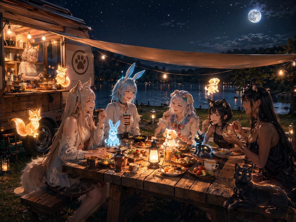 夜のピクニック