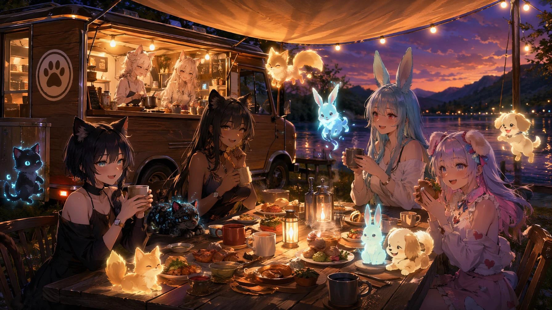 夜のピクニック