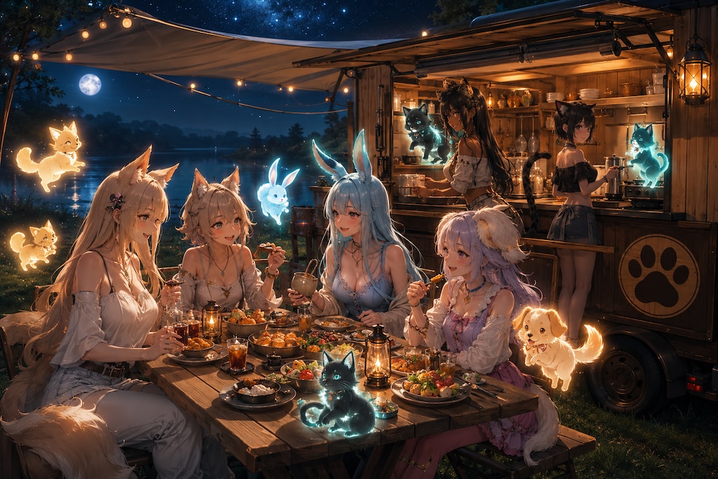 夜のピクニック