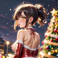 発情注意！聖夜のサンタコス女学生達はエロかった！:Beware of heat! The Santa costume girl 3枚目
