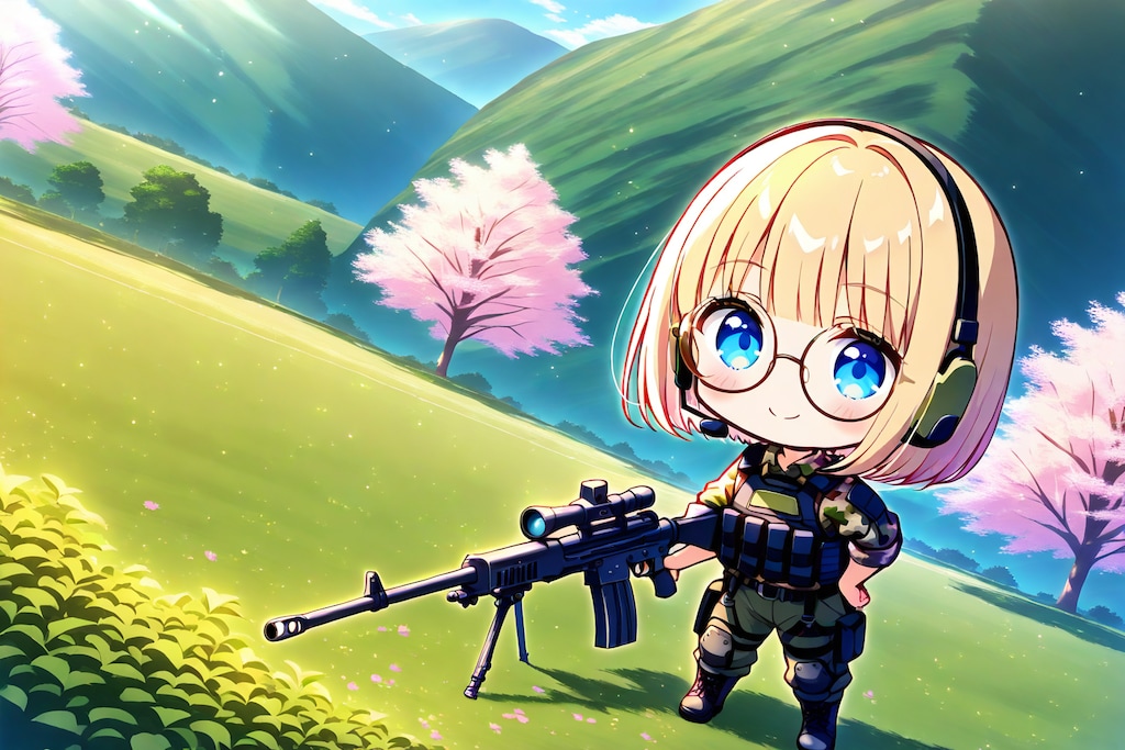 おかっぱ小隊(チビキャラver.)