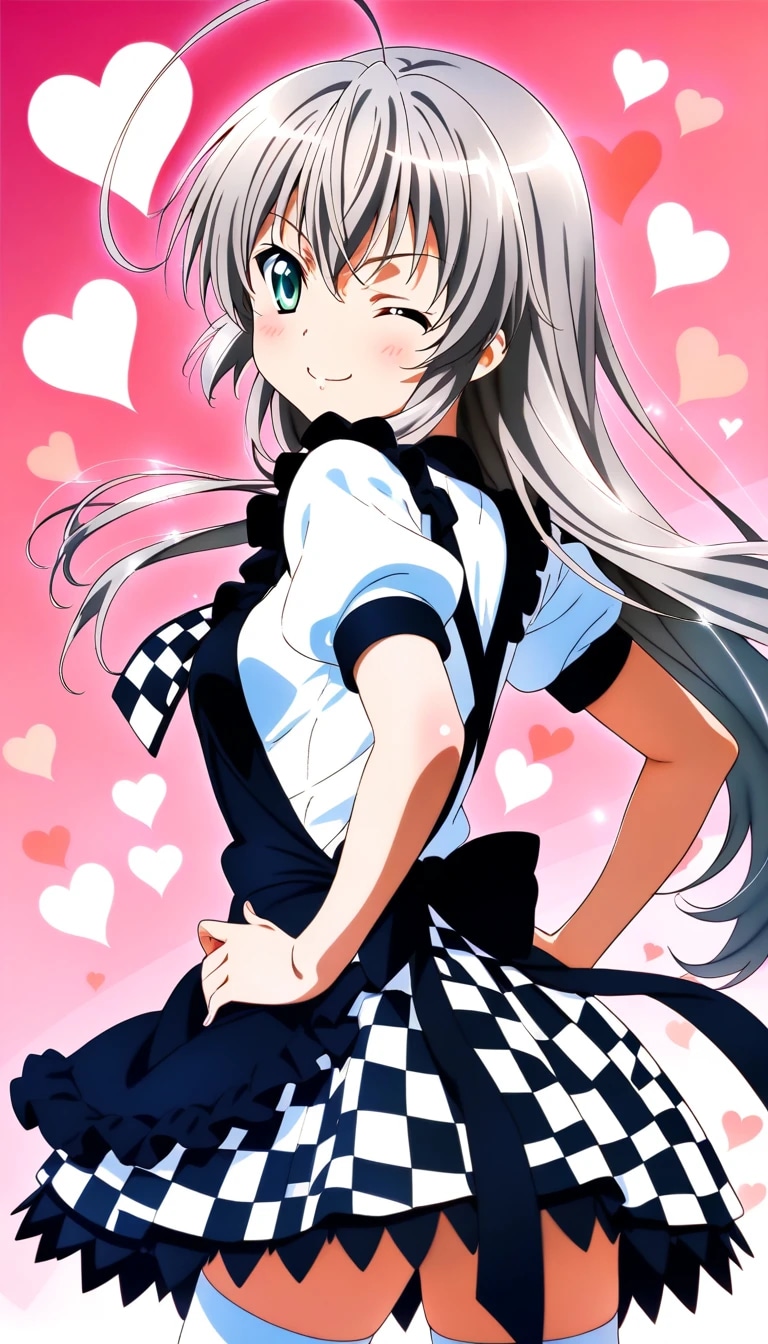 這いよれ！ニャル子さん『絶対領域と言ったら私のことでしょう！』ニャル子 | の人気AIイラスト・グラビア