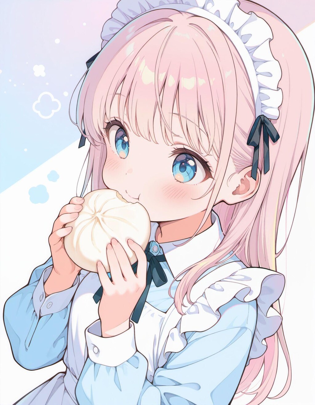 もぐもぐメイドさん