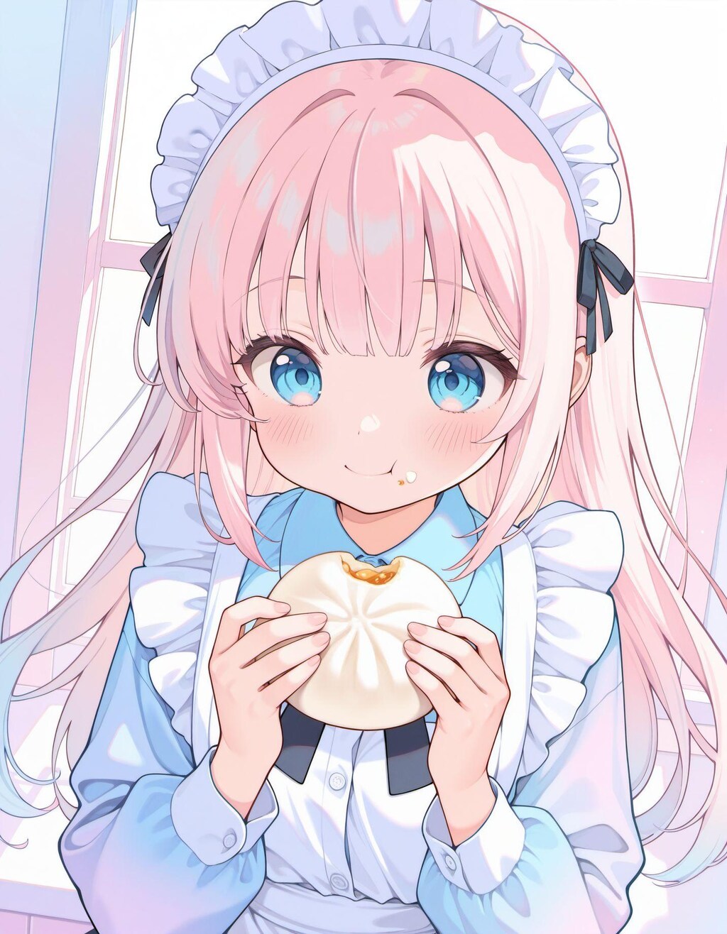 もぐもぐメイドさん