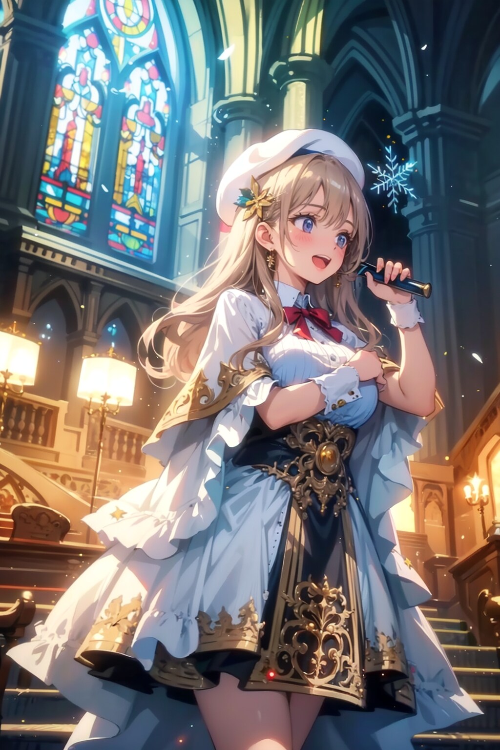 祈りを込めて歌います