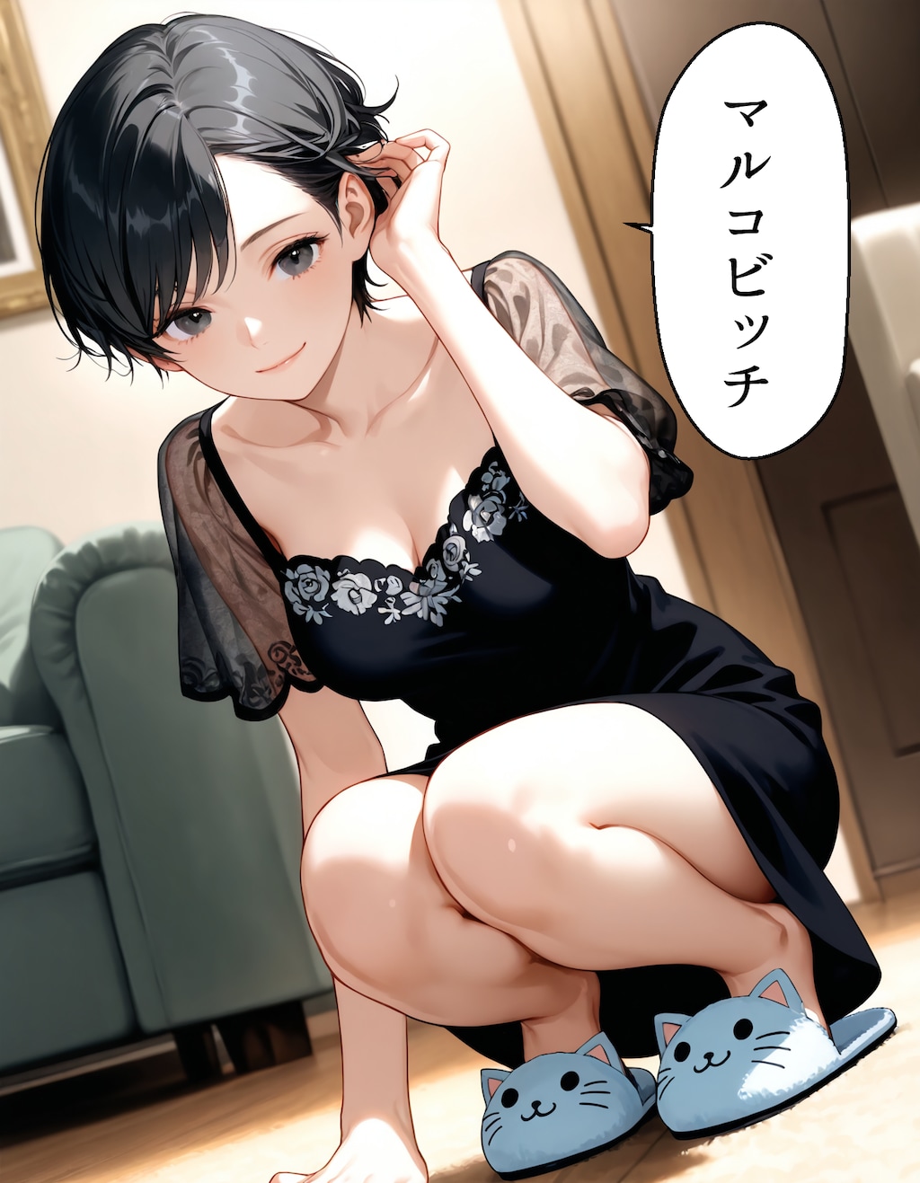 藍音ちゃんの穴