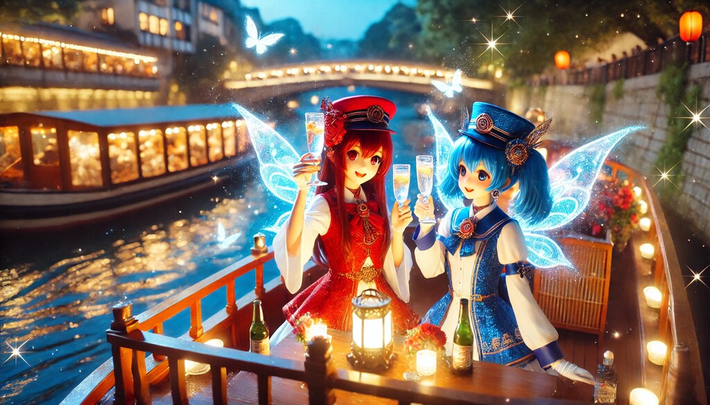 鉄道系魔法少女イオニア＆ラーラ　船旅中♪・・・158