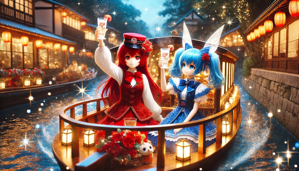 鉄道系魔法少女イオニア＆ラーラ　船旅中♪・・・158