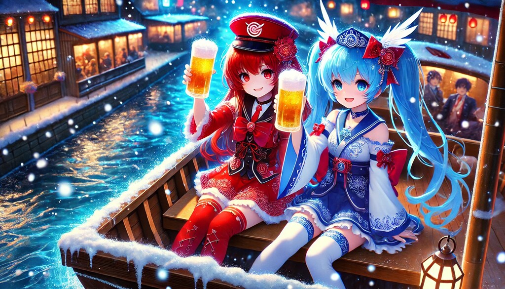 鉄道系魔法少女イオニア＆ラーラ　船旅中♪・・・158