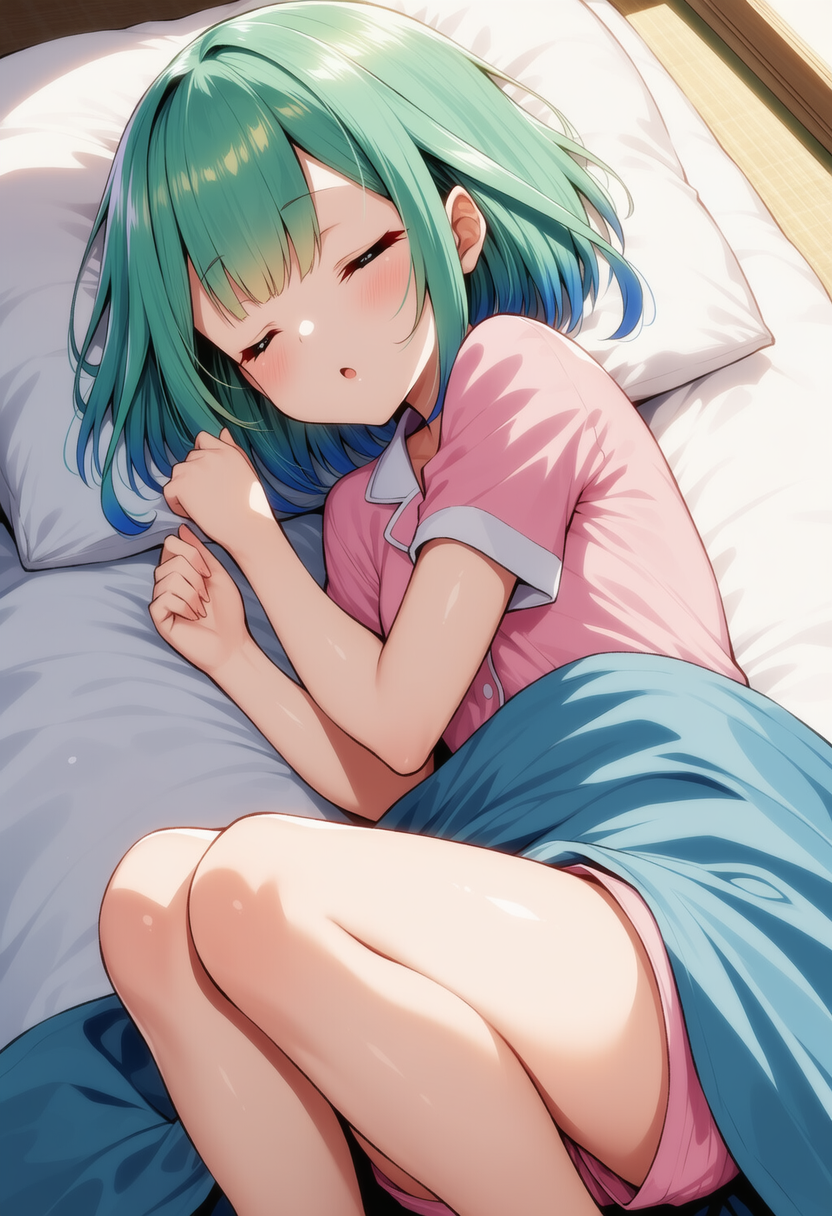 あと5分・・・Zzzz（潤羽るしあ）