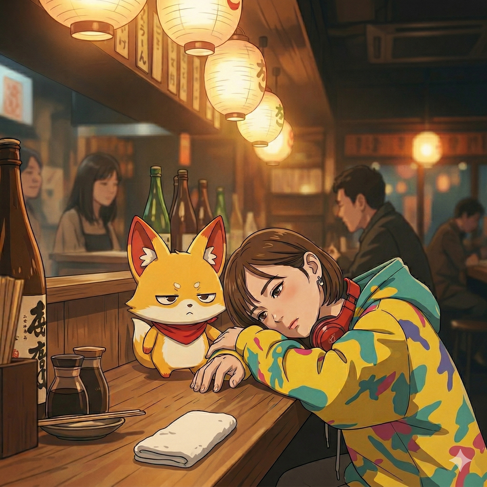 キツネがいる生活 | の人気AIイラスト・グラビア
