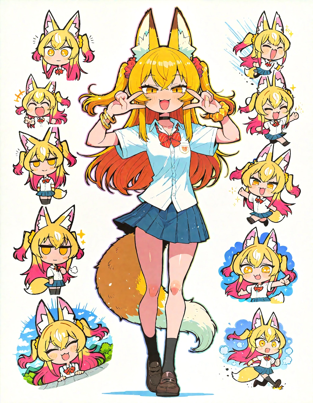 Kaleidoscope of the Fox