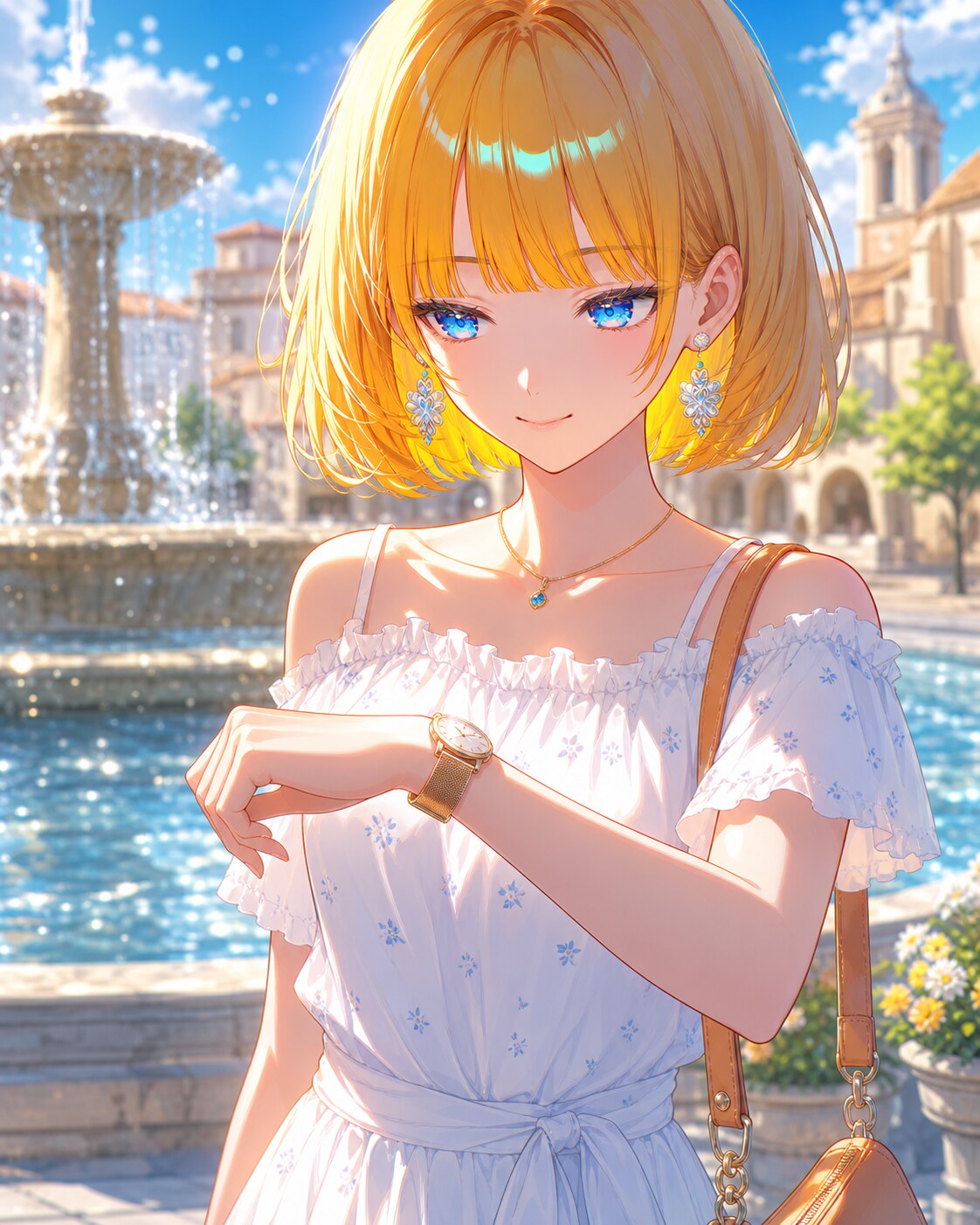 噴水の日 | の人気AIイラスト・グラビア