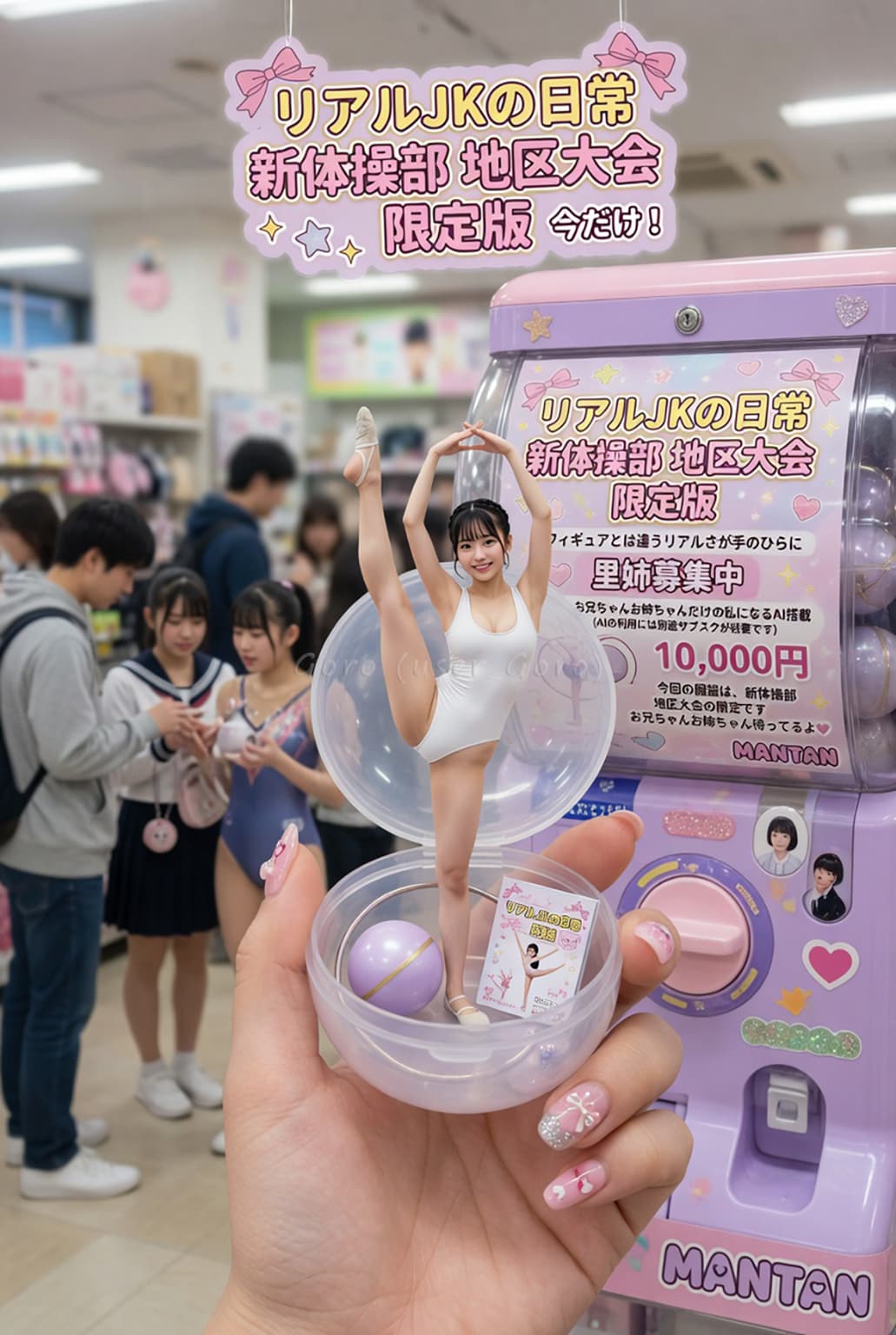 新体操部地区予選応援JKトイ