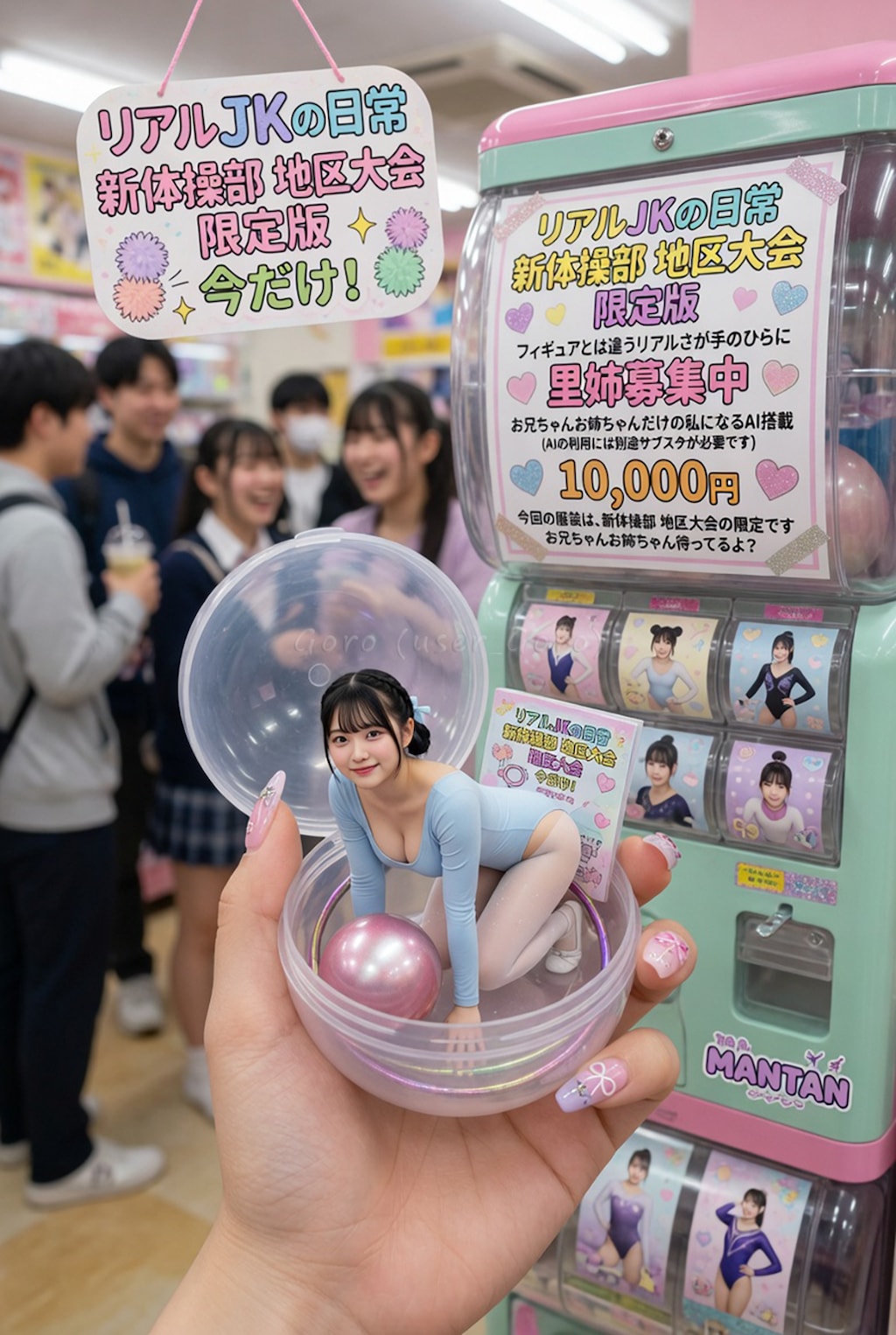 新体操部地区予選応援JKトイ