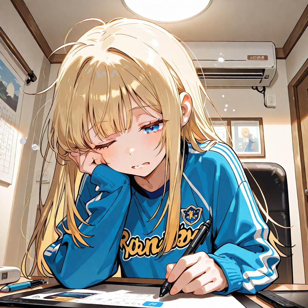 眠い | の人気AIイラスト・グラビア