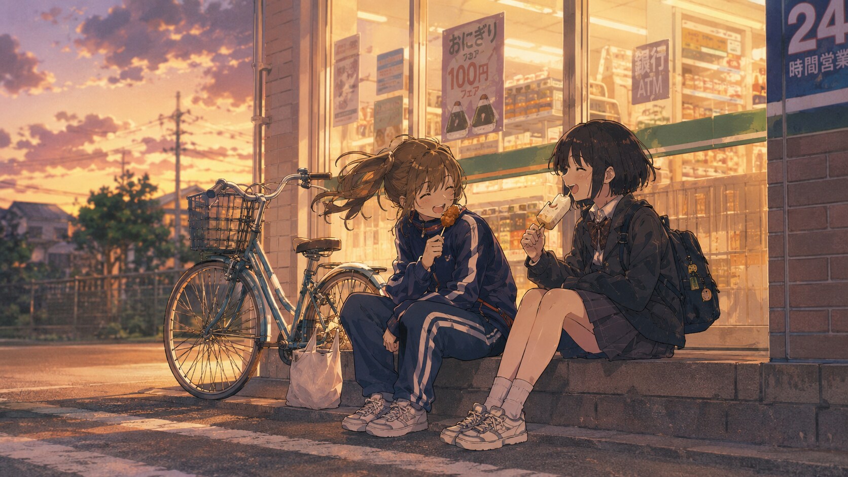 コンビニ | の人気AIイラスト・グラビア