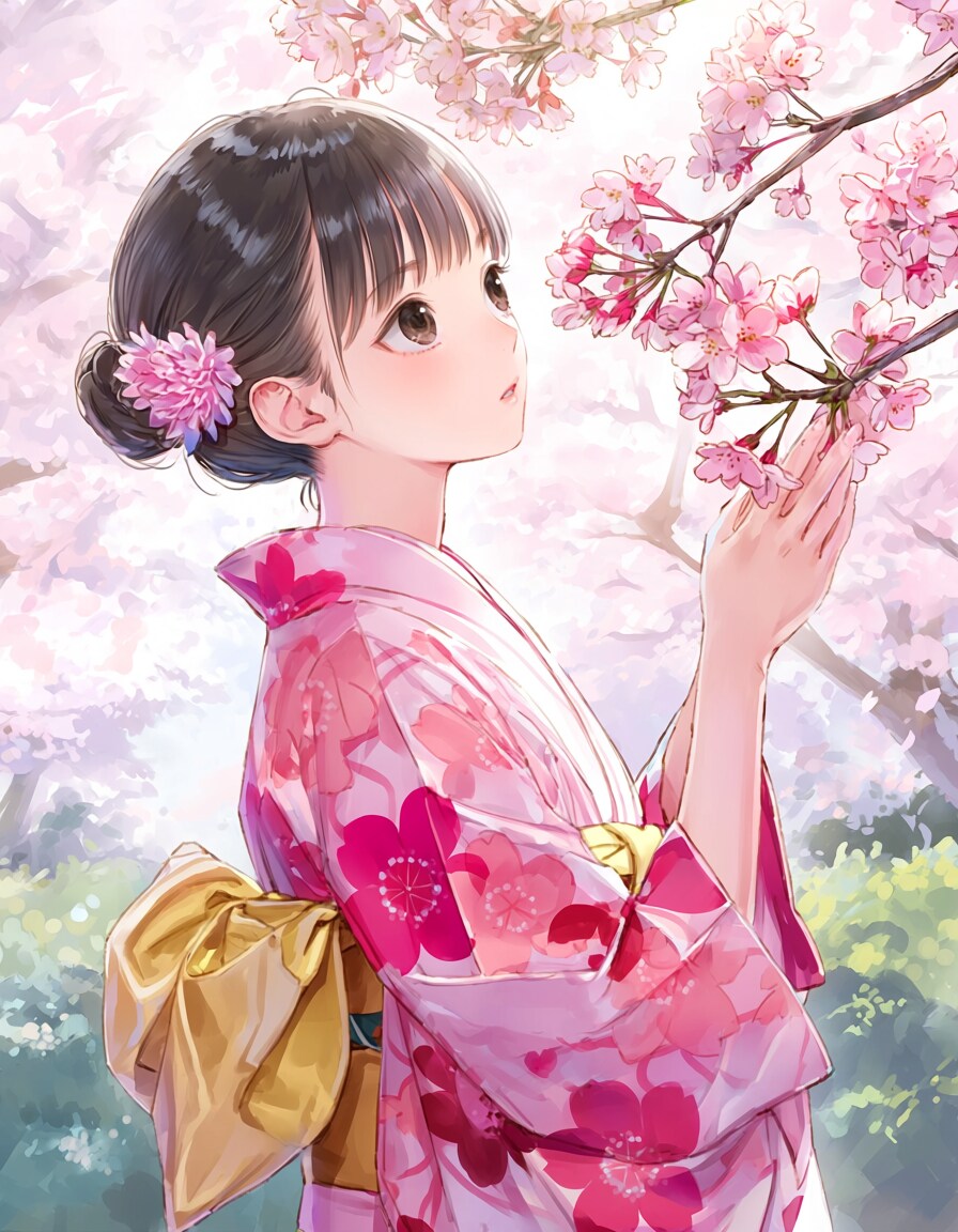 桜咲いたね
