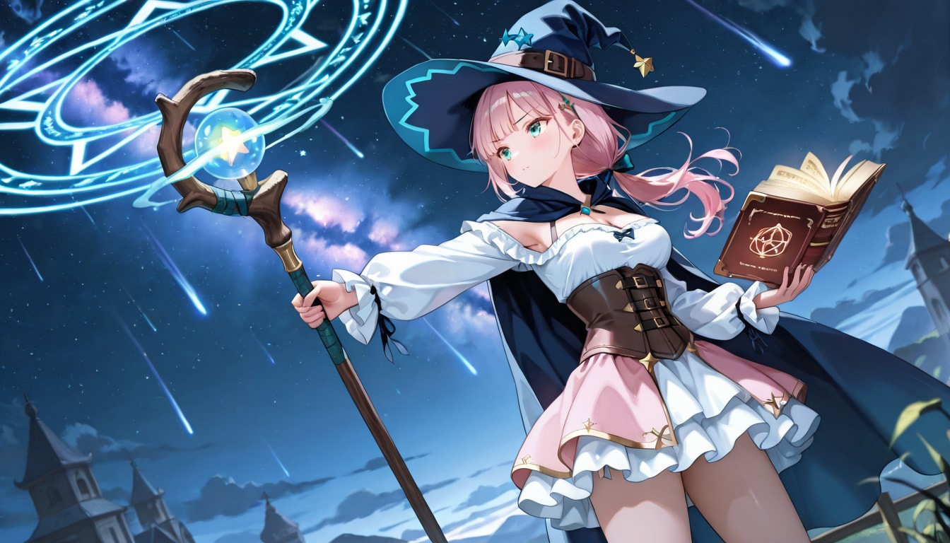 流星雨 | の人気AIイラスト・グラビア