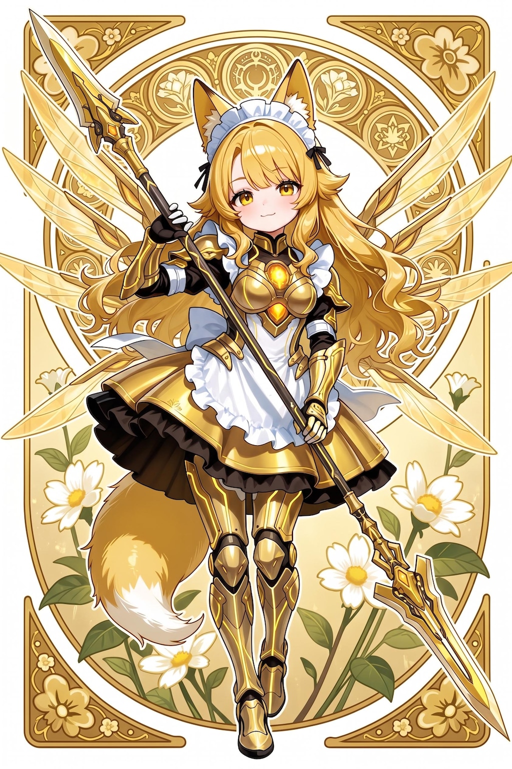 はいぱーけもぱわーどメイド四天王