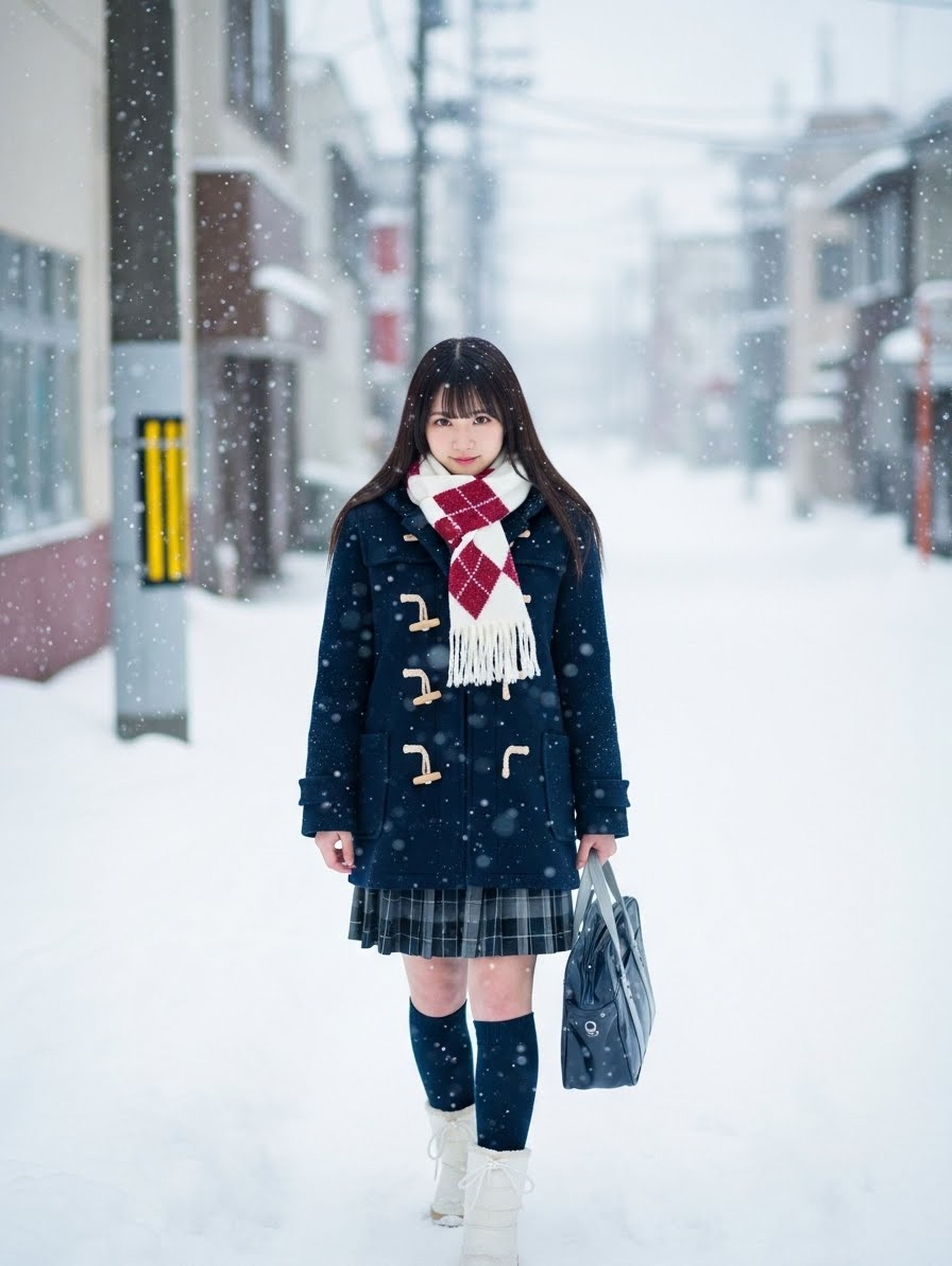 雪は降る。 | の人気AIイラスト・グラビア