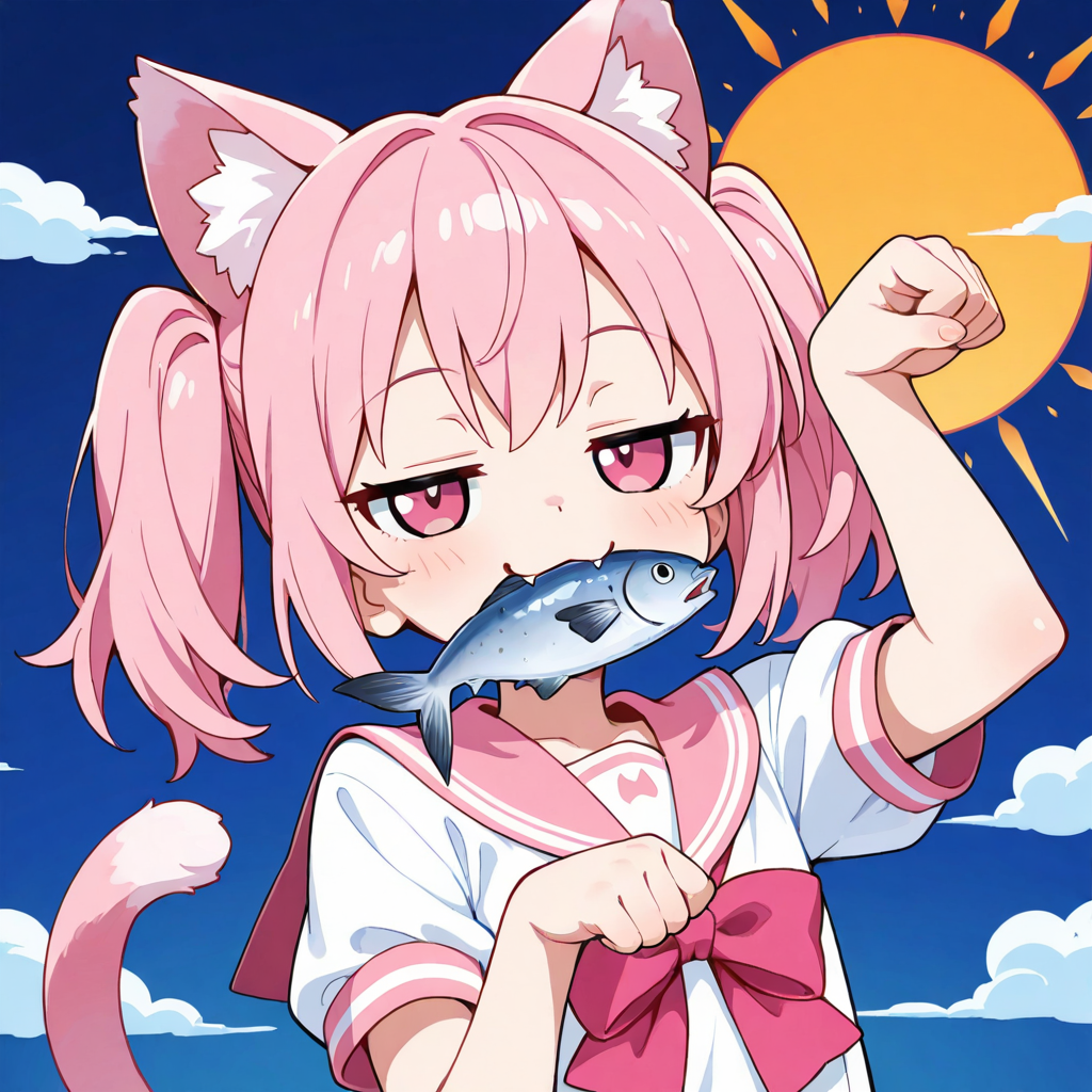 おはにゃんにゃん♡ | の人気AIイラスト・グラビア
