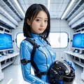 タイトスーツの戦うヒロイン 6枚目